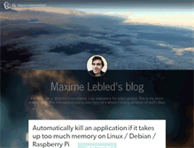 Tablet Screenshot of blog.maxofs2d.net